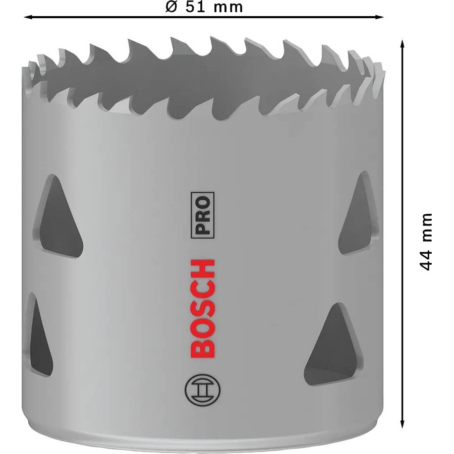 Заказать Коронка BOSCH Professional Multi Material 51мм с резьбой (2.608.901.513)