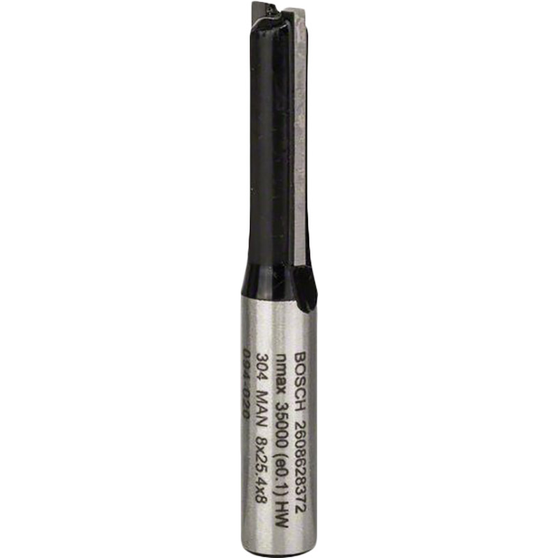 Фреза пазова BOSCH Professional з двома лезами Std S8 D8 L25.4 (2.608.628.372)