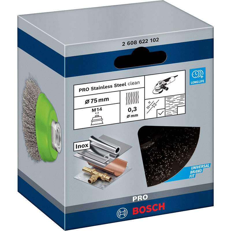 Щетка чашечная BOSCH Professional (2.608.622.102) Тип щетка