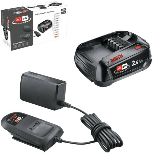 Набор аккумулятора и ЗУ Bosch 18V Alliance 1х2.5А час (1.600.A02.625) Тип аккумулятор+зарядное устройство