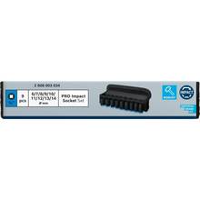 Набор торцевых головок BOSCH Professional Standart 1/4" 25 мм  9 шт (2.608.003.034)