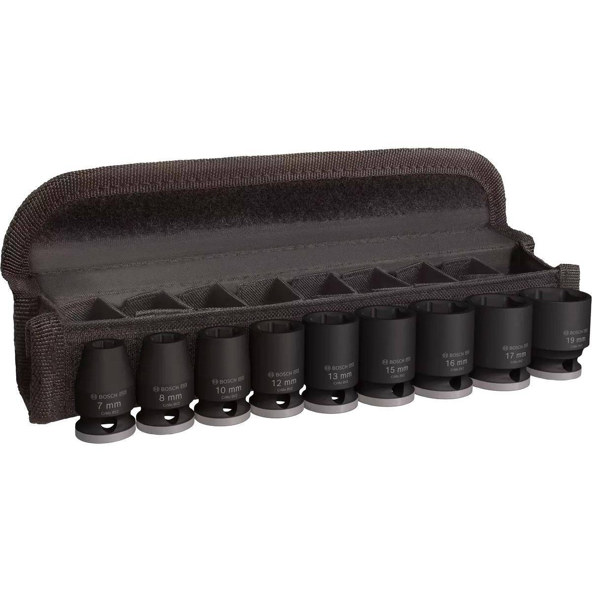 Набір головок торцевих BOSCH Professional Standart 3/8" 30 мм 9 шт (2.608.003.036)