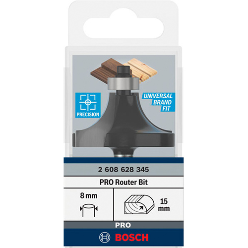 Фреза карнизна BOSCH Professional Std S8 R15 L22 (2.608.628.345) Тип фреза