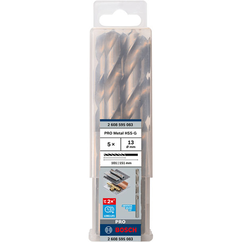 Свердло BOSCH Professional HSS-G 13 мм 5 шт (2.608.595.083)