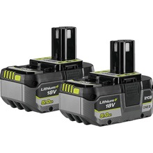 Набор аккумуляторов RYOBI ONE+ RB1850X2 18В 2 шт (5133005305)