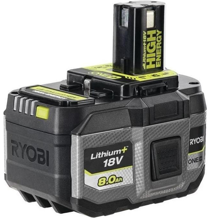 Аккумулятор RYOBI ONE+ RB1880T High Energy Lithium+ 18В 8А·час (5133006264) Тип аккумулятор