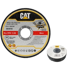 Набір відрізних дисків CAT по металу DA10116 115x1, 6x22, 23 мм 10 шт
