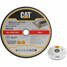 Набор отрезных дисков по металлу CAT 5 шт (DA10124)