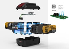 Акумулятор для електроінструментів CAT 18V 8.0Ah DXB8HP