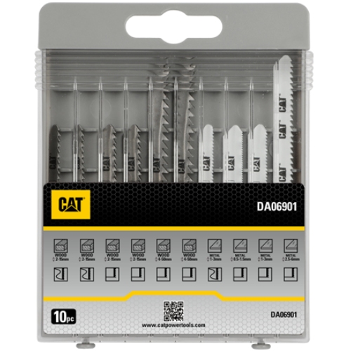 Набор пильных полотен CAT для лобзика DA06901 10 шт
