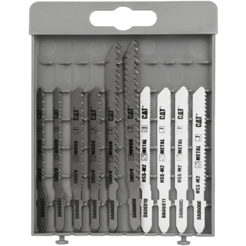 Набор пильных полотен CAT для лобзика DA06901 10 шт Тип пильное полотно