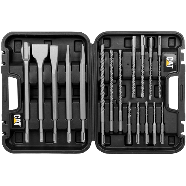 Набор буров и зубил CAT SDS DA03902 17 шт