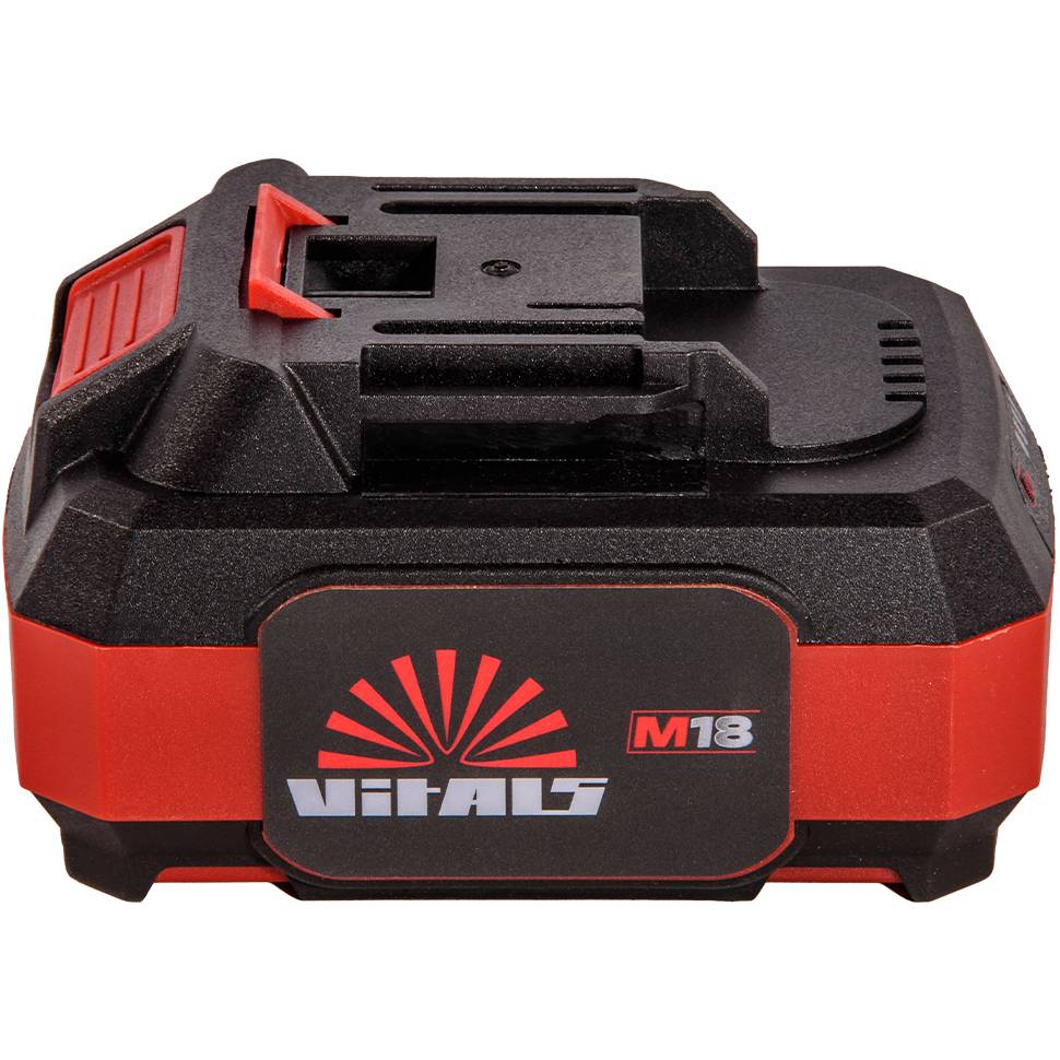 Акумулятор VITALS ASL 1840cs 10C (235357) Додатково Напруга: 18В; Місткість: 4 А · год; Тип батареї: Li-ion; IP20; Кількість циклів: 300 заряд/розряд;