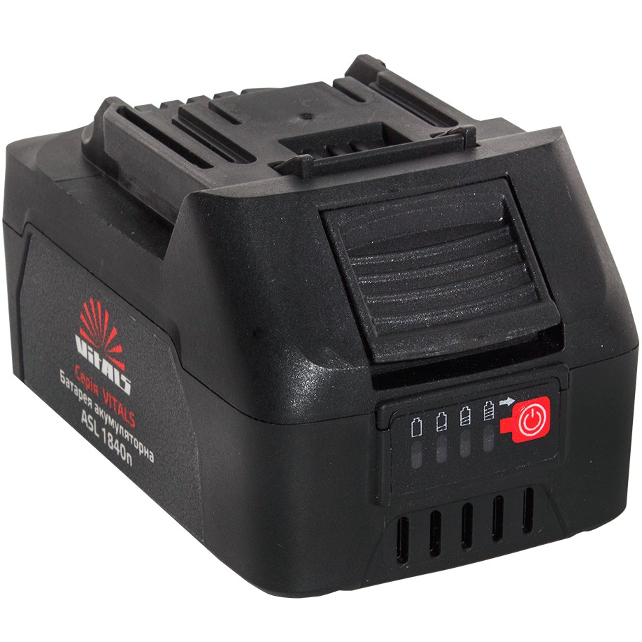 Акумуляторна батарея VITALS ASL 1840n 18В (213528) Вага 0.64