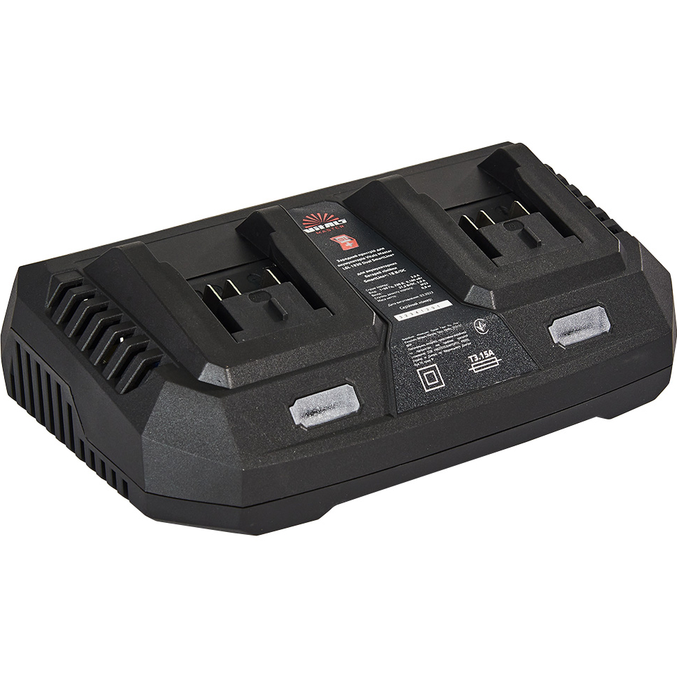 Зарядний пристрій VITALS Master LSL 1830 Dual SmartLine+ (184460) Додатково Підходить для всіх інструментів SmartLine+; Струм зарядки 3 А; Вихідна напруга 21; Захист від короткого замикання; Швидка зарядка; Індикатор заряджання