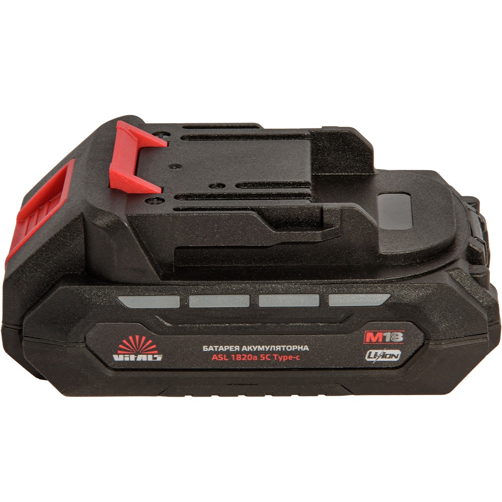 Акумуляторна батарея VITALS ASL 1820a 5С Type-C (236993) Тип акумулятор