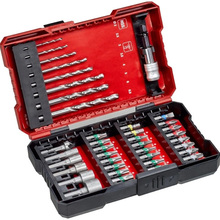 Набір свердл та біт EINHELL HSS L-Box KWB 39шт (108911)