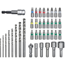 Набір свердл та біт EINHELL HSS L-Box KWB 39шт (108911)