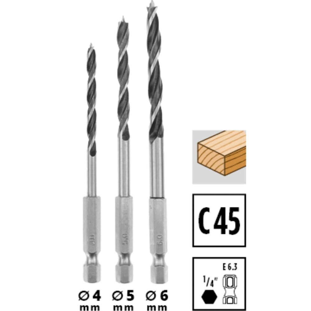 В Фокстрот Набор сверл и бит EINHELL M-Case 39шт (108759)