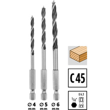Набор сверл и бит EINHELL M-Case 39шт (108759)