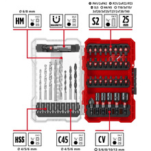 Набор сверл и бит EINHELL M-Case 39шт (108759)