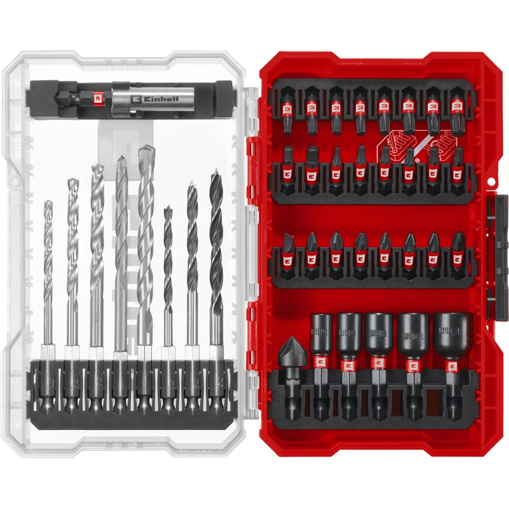 Набор сверл и бит EINHELL M-Case 39шт (108759) Тип набор сверл и бит