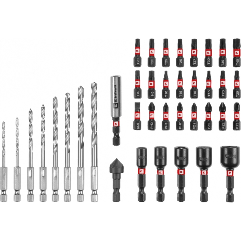Заказать Набор сверл и бит EINHELL  M-Case 39шт (108773)