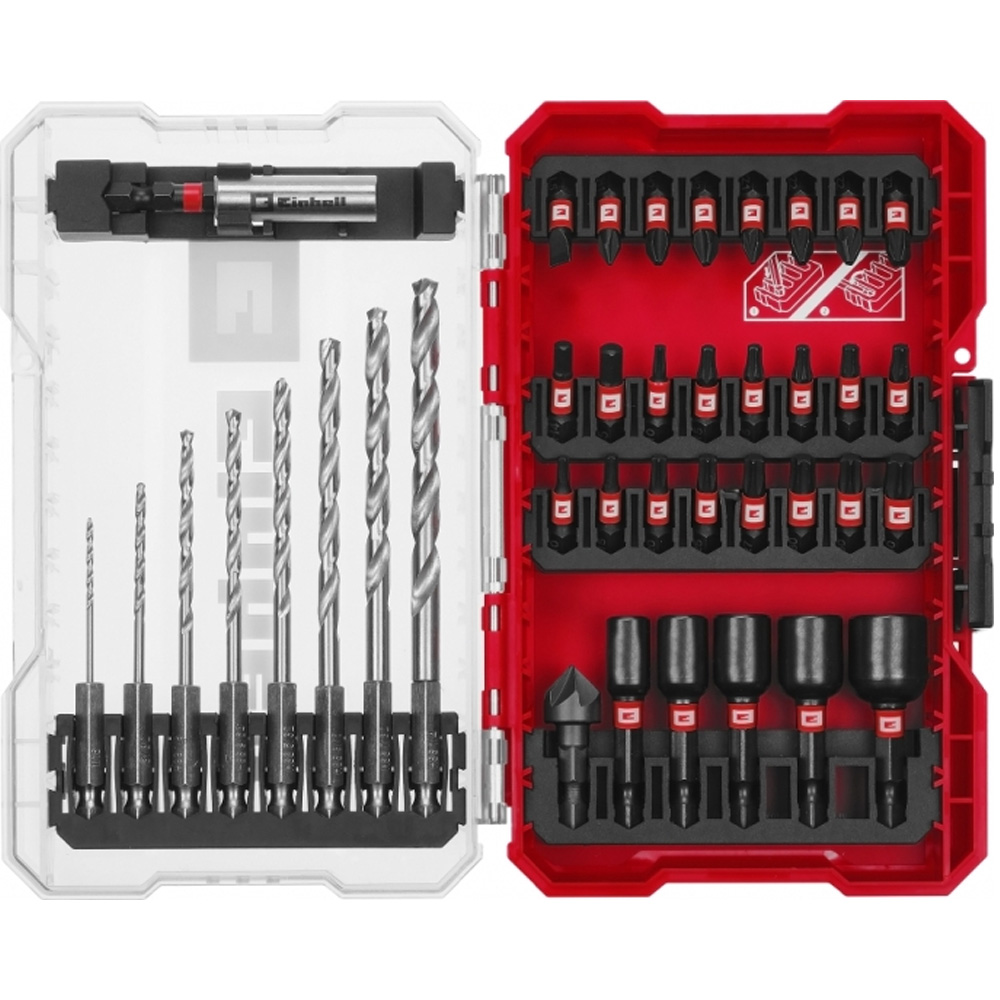 Набор сверл и бит EINHELL  M-Case 39шт (108773) Тип набор сверл и бит