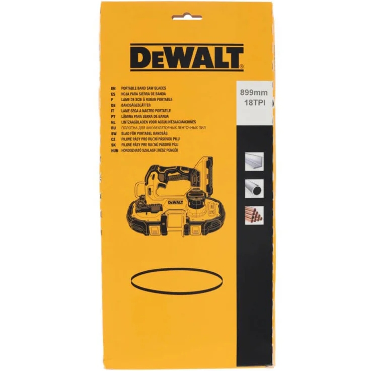 Заказать Пильное полотно DEWALT BI-METAL 18 TPI 3 шт (DT8477)