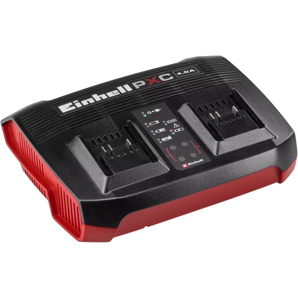 Зарядний пристрій EINHELL Power X-Twincharger 2x18В 4А (4512161)