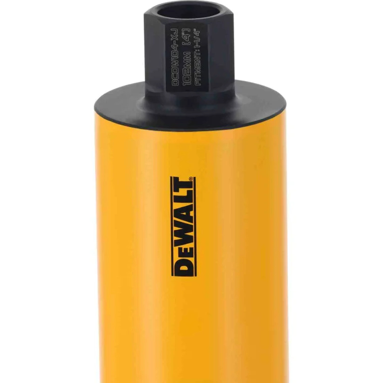Коронка алмазная DEWALT POWERSHIFT (DCDW105) Материал обработки бетон