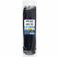 Стяжки MOLDER 4.8x400 100 шт Black (MA28440)