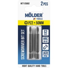 Набор бит MOLDER PZ2 х 50 мм 2 шт (MT7125002)