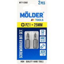 Набор бит MOLDER PZ1 х 25 мм 2 шт (MT7112502)