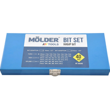 Набір зірок та шестигранників MOLDER CR-V 40 шт (MT68040)