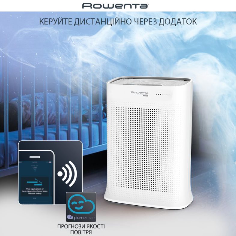 Зовнішній вигляд Очищувач повітря ROWENTA Pure Air PU3080F0