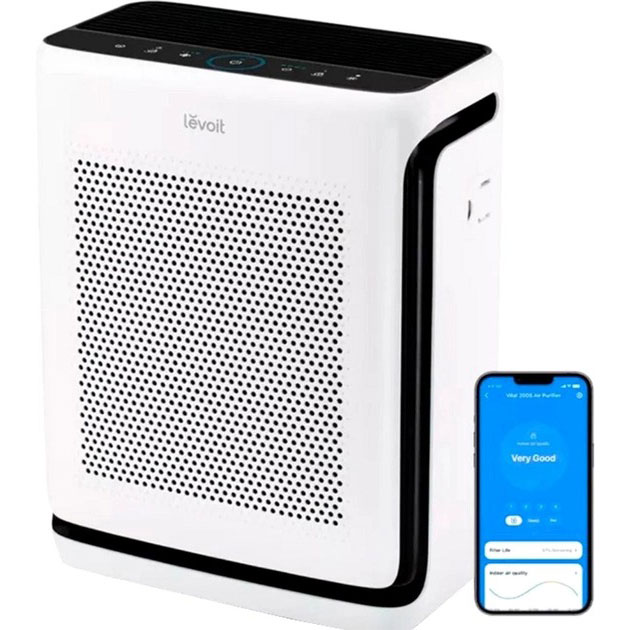 Очищувач повітря LEVOIT Vital 200S Pro Smart True HEPA LAP-V201S-AEUR (HEAPAPLVSEU0145Y) Спосіб очищення HEPA фільтр