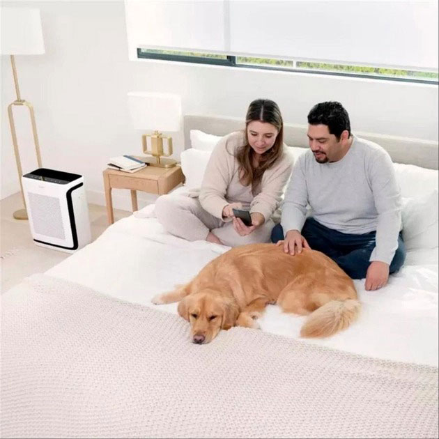 Очищувач повітря LEVOIT Vital 200S Pro Smart True HEPA LAP-V201S-AEUR (HEAPAPLVSEU0145Y) Особливості підсвітка