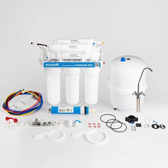 Фільтр ECOSOFT Standard 6-50 (MO650MECOSTD) Ступені очищення фільтр жорсткого очищення (поліпропілен)