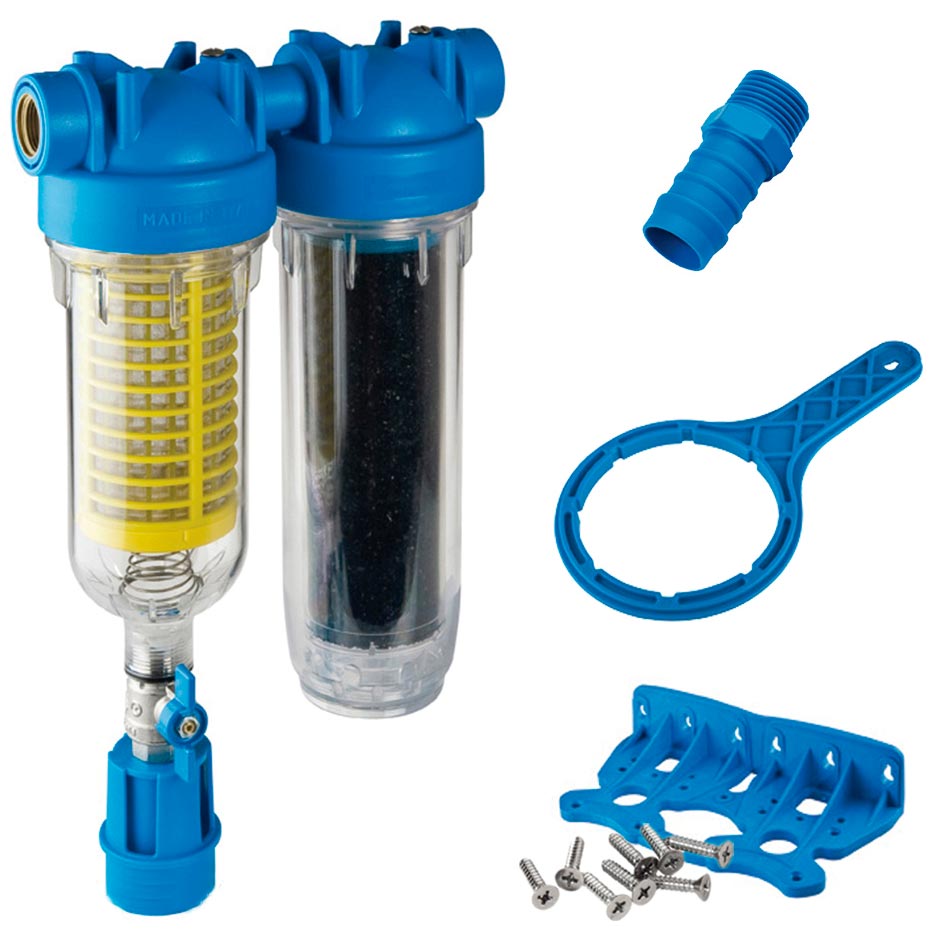 

Фильтр ATLAS FILTRI HYDRA RAINMASTER DUO 1/2" (RA6096214), Фильтр для воды HYDRA RAINMASTER DUO 1/2"