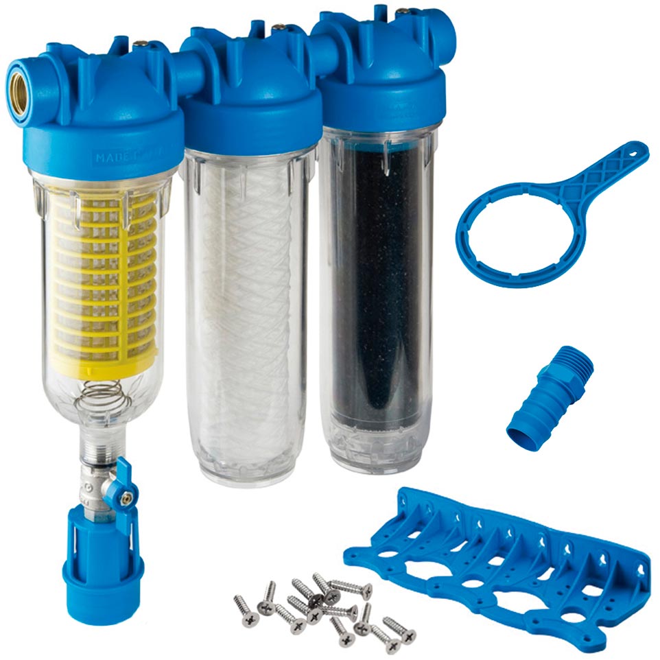 

Фильтр ATLAS FILTRI HYDRA RAINMASTER TRIO 1/2" (RA6095214), Фильтр для воды HYDRA RAINMASTER TRIO 1/2"