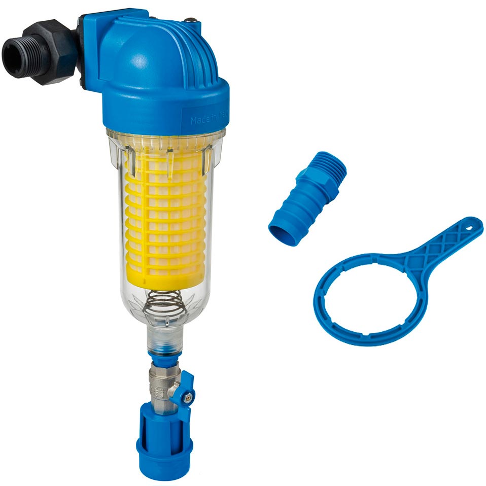 

Фильтр ATLAS FILTRI HYDRA DS MP 3/4" (RA6000601), Фильтр механической очистки HYDRA DS MP 3/4"
