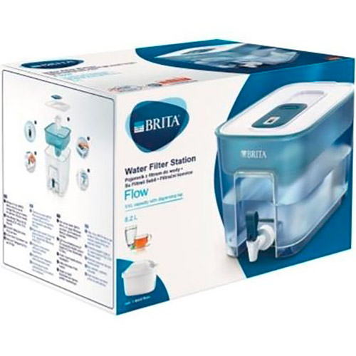 Фильтр для воды BRITA Flow Memo синий (1039277) Тип фильтра механические