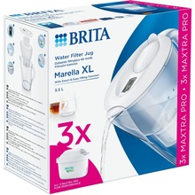 Фільтр-глечик BRITA Marella XL MXpro White + 3 картриджі (1052782)