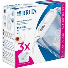 Фільтр-глечик BRITA Marella MXpro White + 3 картриджі (1052791)
