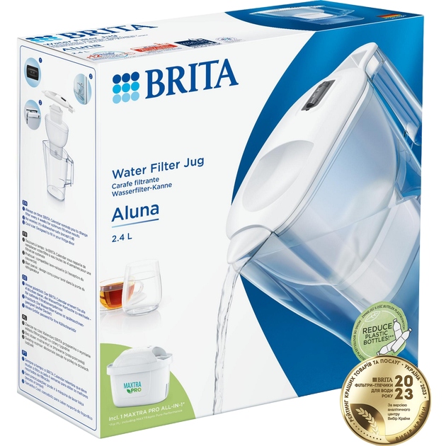 Фільтр-глечик BRITA Aluna MXpro White (1052801) Тип фільтра механічні