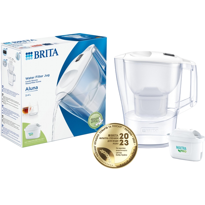 Фільтр-глечик BRITA Aluna MXpro White (1052801) Вид фільтр-глечик