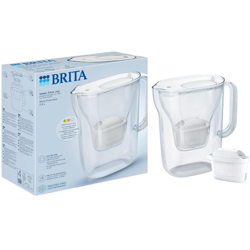 Фільтр-глечик BRITA Style Essential Mxpro White (1058040) Вид фільтр-глечик