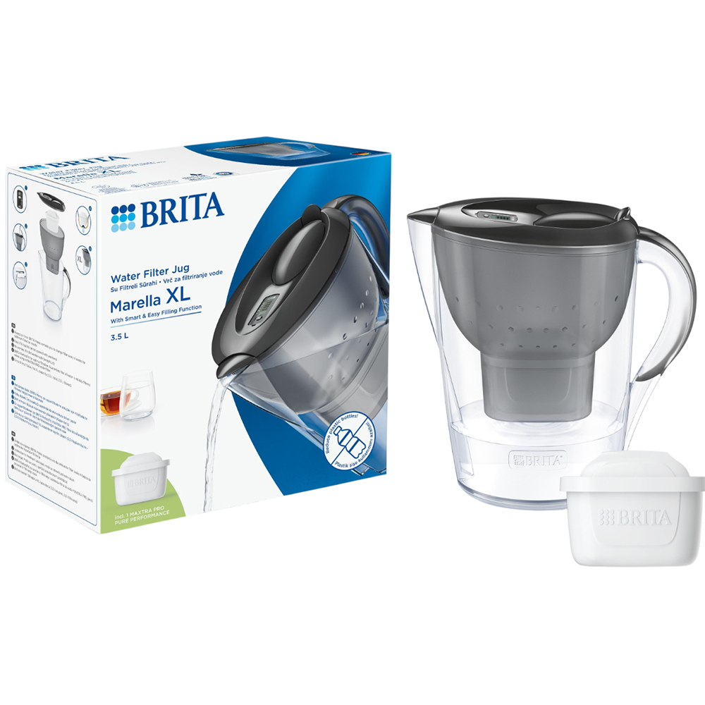 Фильтр-кувшин BRITA Marella XL MXpro (1052724) Совместимость холодная вода