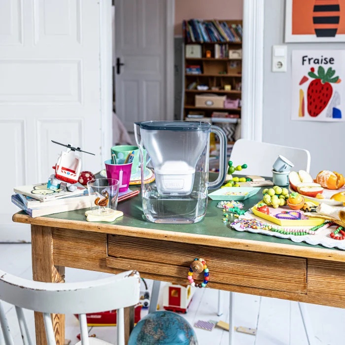 Изображение Фильтр-кувшин BRITA Style Essential Mxpro Gray/Blue + 3 картриджа (1058103)